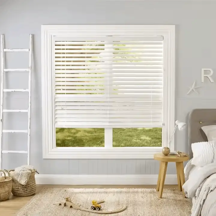 Faux Wood Blinds - Premium Window Covering